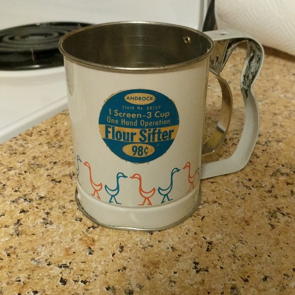 Vintage Androck Flour Sifter